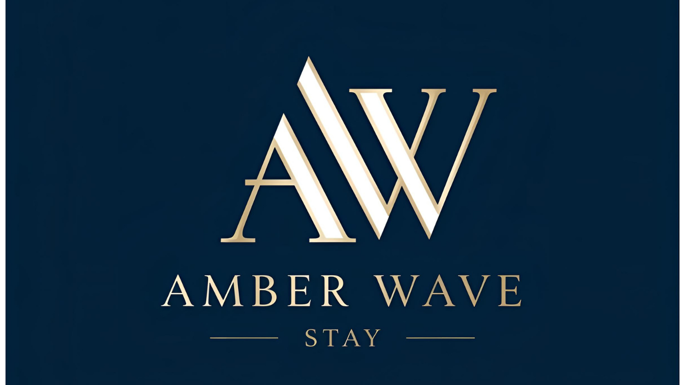 Logo Amber Wave Stay - Conciergerie et gestion Airbnb à Tanger